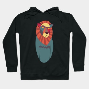 Hipster Lion Hoodie